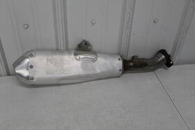 18400-mke-a70 Honda New 2019 2020 Crf450r Oem Left Muffler Exhaust Crf450 Crf 450
