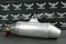 18410-krn-a00 Honda 2007 Crf250r Oem Left Muffler Exhaust Silencer Slip On Pipe