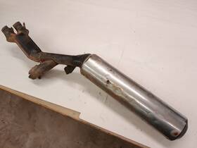 18410-ml7-671 Honda Interceptor Vfr700f Vfr750f Left Muffler Fits 1986-1987