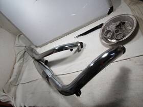 51500-mz8-u42 Honda 05 - 07 Vt600 Cd Vlx 600 Shadow Deluxe Oem Exhaust System Muffler Sankei