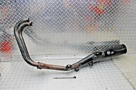 7810801 Honda 1982 Ascot 500 - Oem Exhaust Pipe Muffler Silencer Headers