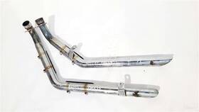 840.honp93 Honda Slash Cuts Bluing On Stainless Oem 1993 Vt1100