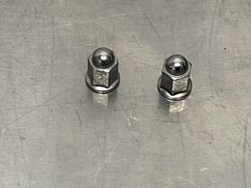 90304-438-000 Honda 1986 - 2013 Crf80 Xr80 Crf100 Xr100 Oem Factory Exhaust Pipe Nuts Caps Set
