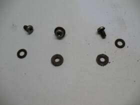 94101-06000 Honda 1974 Xl175 Xl 175 Muffler Protector Exhaust Guard Bolts Screws Hardware