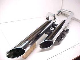 Hameaac1 Honda Vtx 1300 Rs Muffler Exhaust Stock Oem 2002 To 2009
