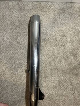Hm174 Honda 1981 C70 Passport Stock Exhaust Muffler - No Rust Holes In Good Shape