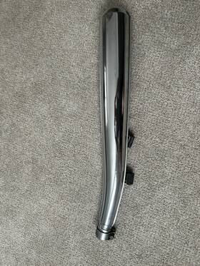 Hm387 Honda 1974-76 Cb360/cb360t Left Side Exhaust - No Rust Holes