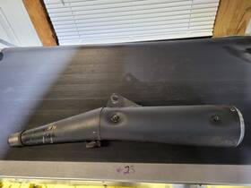 Hmmc7 Honda 1982 Cx500 Lh Exhaust Muffler Oem Left