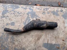Uspt630679 Honda Xl350 R Circa 1984-85 Motorcycle Sankei 2175 Exhaust Silencer Pipe Hm Kl3