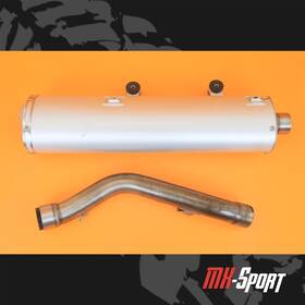8000a0869 Husqvarna 03-05 2004 Te250 Te 250 Oem Exhaust Muffler Silencer Tailpipe Tail End Pipe