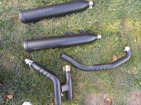 1262907-2205 Indian 2024 Scout Exhaust Muffler Oem Take Off