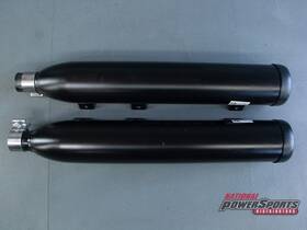 1263025-156 Indian 2017 - 2019 Genuine Scout Oem Mufflers Black