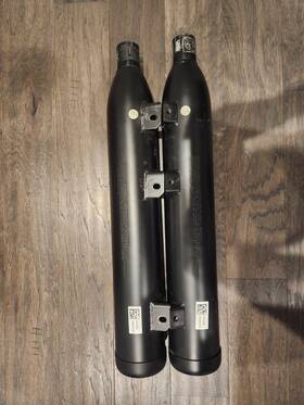 262907-922 Indian 2023 Scout Rogue Oem Muffler Good Condition