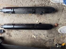 2879724-156 Indian 2023 Challenger Dh Oem Stock Exhaust Slip-on Mufflers