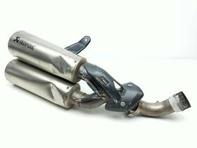 92r-018120 Indian 19 Ftr 1200 S Race Replica Akrapovic Exhaust Muffler Damaged