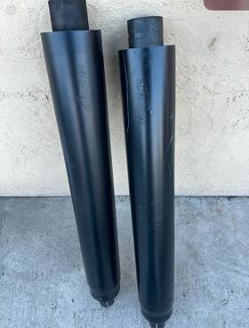 2879769-922 Indian Motorcycles Thunderstroke And Powerplus Slip On Exhaust Black