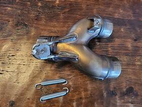 L1263792 Indian Original Oe 2021 - 24 Ftr 1200 Exhaust Y-pipe Oem