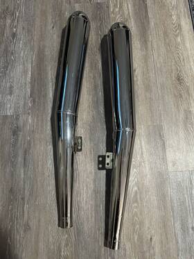 31-5021 Jama 95.3015 Bmw Airhead Original Slip-ons Exhaust Pipes 193 T2 E13 89/235-57 R