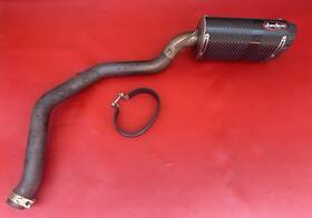 18-7010-524-02 Jardine 2009 - 2012 Triumph 675 Carbon Fiber Slip On Exhaust