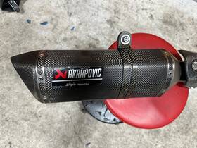 125354 Kawasaki Ninja Zx6r 2019 2020 2021 2022 2023 Akrapovic Slip-on Exhaust