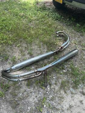 18001-1002 Kawasaki 1978 Kz650 Oem Exhaust Muffler