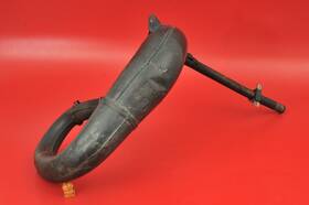 18002-1433 Kawasaki 1984 84 Kx250 Kx 250 Exhaust Pipe Header Manifold Expansion Chamber