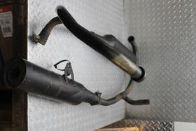 18002-1742 Kawasaki 1989 Ninja 500 Ex500a Exhaust Pipe Muffler Slip On Can Silencer