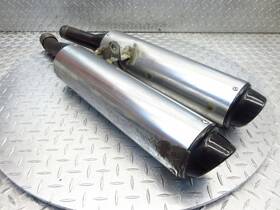 18002-1948 Kawasaki 18002-1947 1990 90-93 Zx6 Zx600 Oem Exhaust Mufflers Pipes Silencers Pair Lot