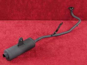 18087-y007 Kawasaki Oem Exhaust Pipe / Muffler Tailpipe Assy. Mint 23-24 Kfx90 Ksf90