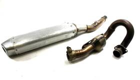 18088-1401 Kawasaki 2020 Kx450f Full Exhaust Muffler With Head Pipe Oem See Notes