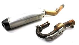 18100-0611 Kawasaki 18088-1610 2023 Kx250 Exhaust Muffler With Head Pipe Oem