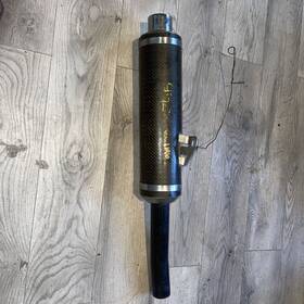18090-1232 Kawasaki Right Side Muffler Exhaust Pipe 93-02 Zx6 Zx600e Ninja Zx6e Zzr600