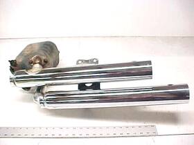 18090-1986 Kawasaki Vn1500 Mean Streak Exhaust Muffler Stock Oem 2002 To 2003 2388