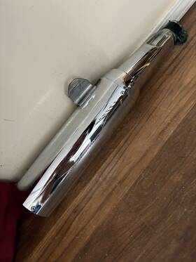 18091-0206 Kawasaki 2005 Concours 1000 Oem Right Muffler Chrome Exhaust Pipe