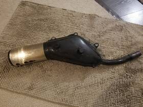 18091-0238 Kawasaki 2006-2007 Klx250 Exhaust Header Muffler Oem