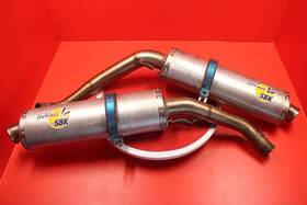 18091-0374 Kawasaki 2007 Ninja Zx10r Aftermarket Leo Vince Sbk Exhaust Pipe Muffler Slip On