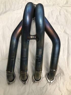 39178-0358 Kawasaki Zx10r Exhaust Front Pipes No2 Oem Used Part 2019-20 P/n