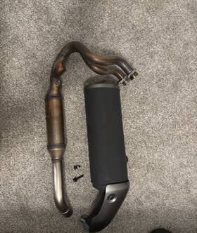 39178-0448 Kawasaki 2025 Eliminator Oem Headers And Muffler Assembly