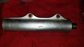 49069-1072 Kawasaki Kx250 1985 Exhaust Muffler Damage