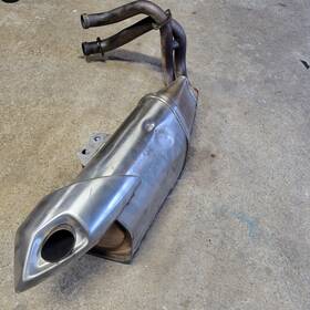 49070-0729 Kawasaki Full Exhaust 2012-2016 Ex650 650 Ninja Oem Muffler Head Pipe