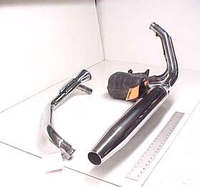 49070-0879 Kawasaki Vulcan Classic Vn1500 Exhaust Muffler 1998 To 2004