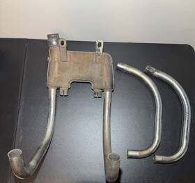 Kawasaki 49070-1006 Z1r Box Muffler Connectin With Exhaust Pipe #069