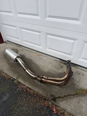 Kaw3740600 Kawasaki Ninja Zx6r 1998-1999 Stock Exhaust