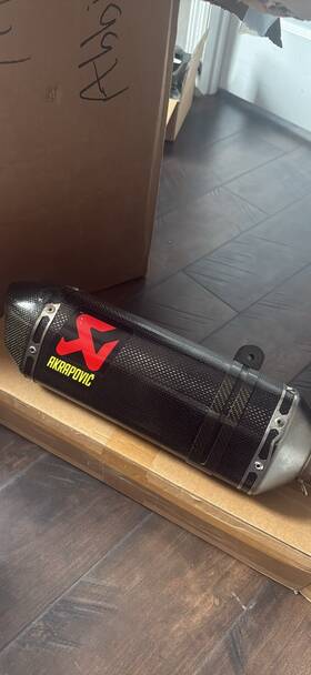 123229 Kawasaki Motorcycle - Ninja Zx-10r Akrapovic Slip-on Exhaust Carbon
