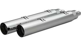 202220 Khrome Werks 4-1/2 Inch War Hammer Slip-on Muffler - Chrome