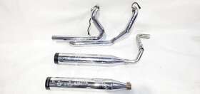 840.harp09 Khrome Werks Exhaust Light Scratches Oem 2009 Harley Davidson Ultra Classic