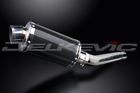Kit0305 Delkevic Carbon Fiber Oval Muffler Yamaha Thundercat Exhaust