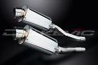 Kit2511 Delkevic Stainless Oval Mufflers Yamaha Diversion Exhaust