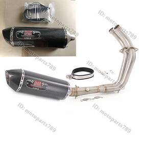 All-ip058j190g Kolightning For Yamaha R7 Mt07 Fz07 2022-2024 Motorcycle Front Link Pipe Tail Muffler 51mm