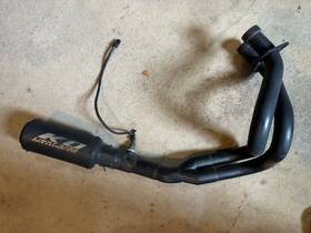 All-ip065123 Kolightning Kawasaki Ninja 650 Z650 2012-2023 Complete Kd Exhaust Front Mid Pipe 2 Inch Muffler